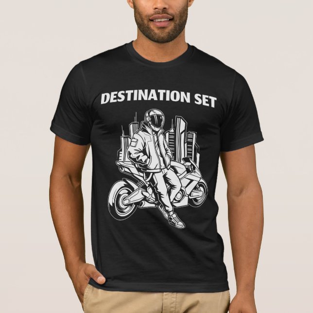 Camiseta Destino Establecido (Anverso)