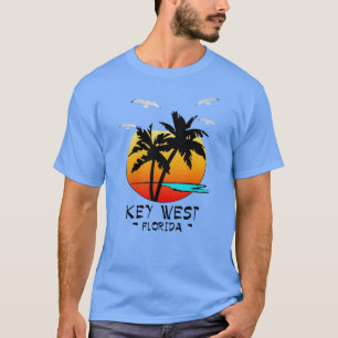 CAMISETA DESTINO TROPICAL DE KEY WEST LA FLORIDA