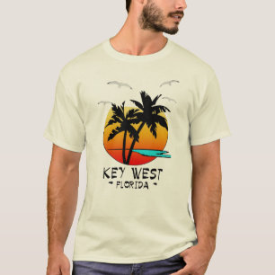 CAMISETA DESTINO TROPICAL DE KEY WEST LA FLORIDA