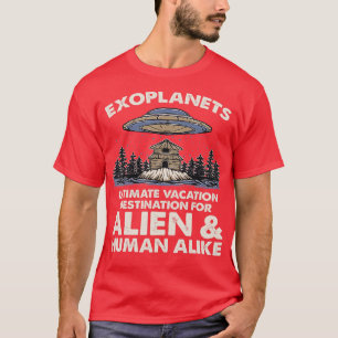 Camiseta Destino Vacacional Ultimate Planeta Exoplanet Ast
