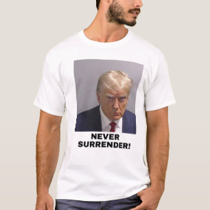 Camiseta Destitución a Donald Trump - Trump nunca se rinde