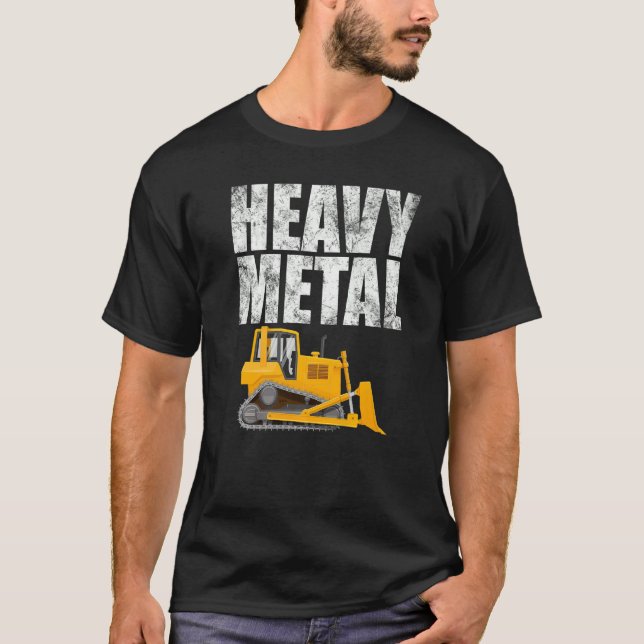 Camiseta Destitución de construcción del bulldozer extravas (Anverso)