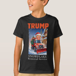 Camiseta Destitución del pastel de nieve del Navidad Donald