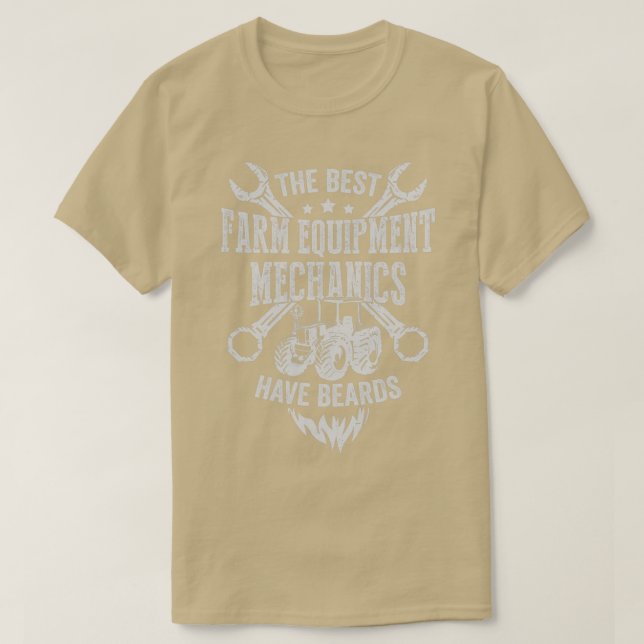 Camiseta Destitución mecánica del equipo de la granja con b (Diseño del anverso)