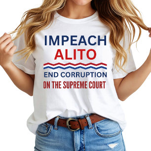 Camiseta Destituir al Juez de la Corte Suprema Samuel Alito