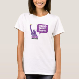 Camiseta Destituir Condenar Eliminar