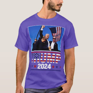 Camiseta Destituyen A Donald 2024 Sobrevivido En Manifestac
