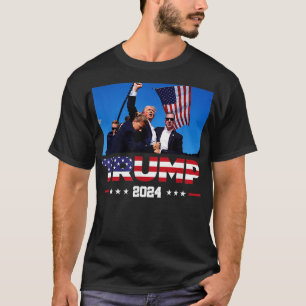 Camiseta Destituyen A Donald 2024 Sobrevivido En Manifestac