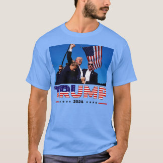 Camiseta Destituyen A Donald 2024 Sobrevivido En Manifestac