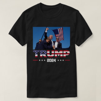 Camiseta Destituyen A Donald Trump 2024 sobreviviente en ma