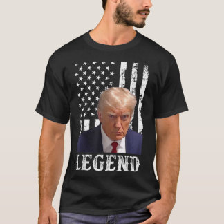 Camiseta Destituyen a Donald Trump presidente legendario de