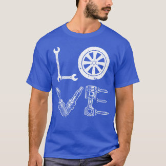 Camiseta Destornillador Mecánico Taller de Autos Mecánico d