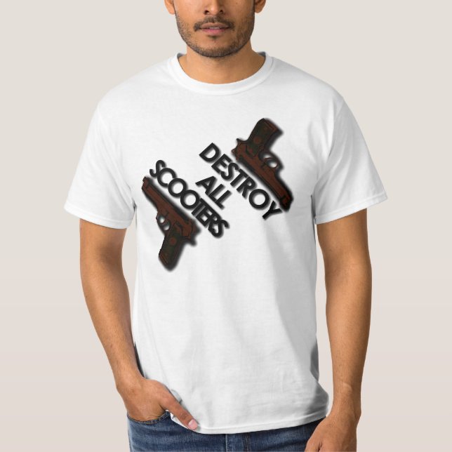 Camiseta Destory todas las vespas (Anverso)