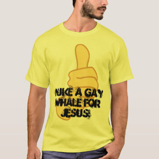 CAMISETA DESTROCE UNA BALLENA GAY