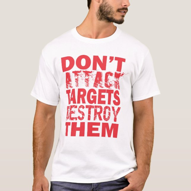 CAMISETA DESTROY NO ATACA (Anverso)