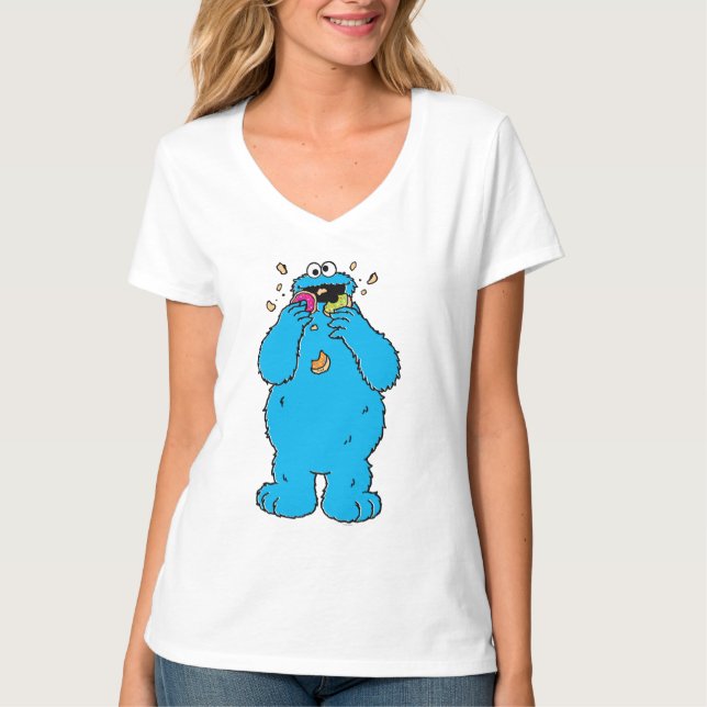 Camiseta Destroyer de Cookie MonsterDonut 2 (Anverso)