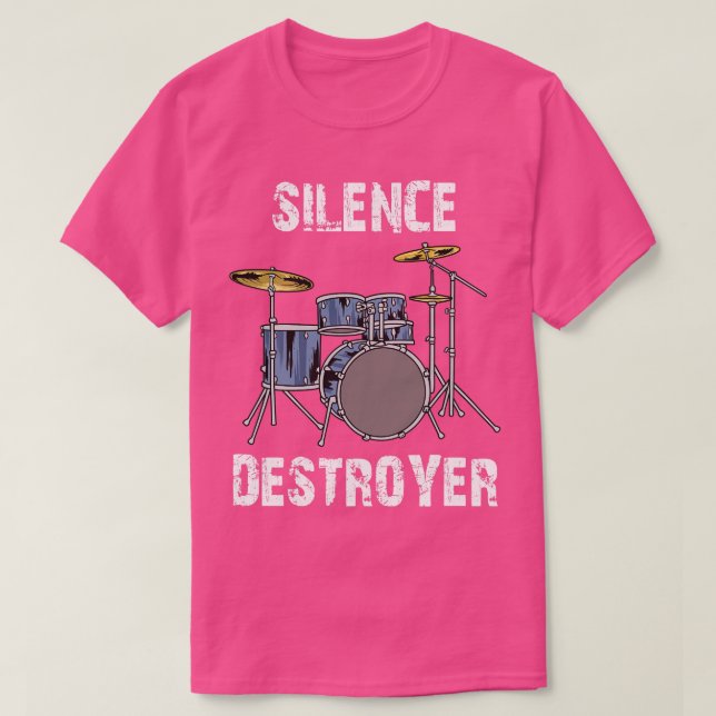 Camiseta Destroyer de silencio 1 (Diseño del anverso)