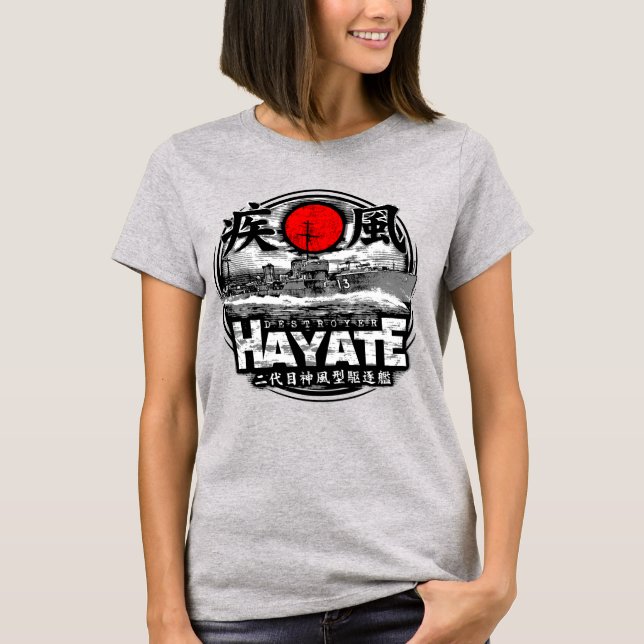 Camiseta Destroyer Hayate (Anverso)