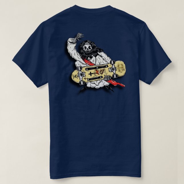 Camiseta "Destrozando por CRISTO (Reverso del diseño)