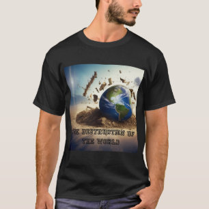 Camiseta destrucción