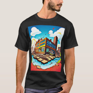 Camiseta destrucción