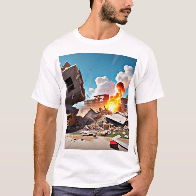CAMISETA DESTRUCCIÓN (Anverso)