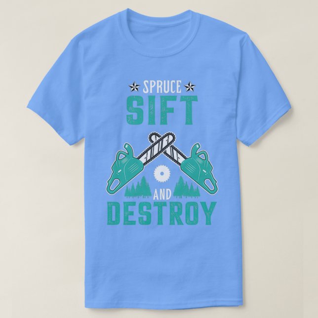 Camiseta Destrucción de sift (Diseño del anverso)