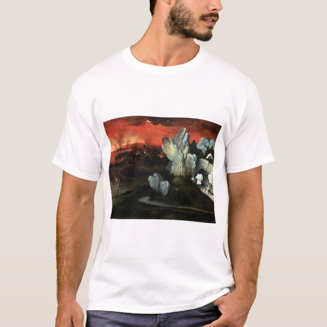 Camiseta Destrucción de Sodoma y Gomorra - Patina Joachim (Anverso)