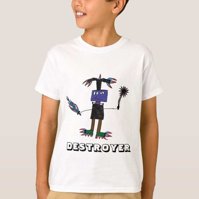 Camiseta ¡Destructor! (Anverso)
