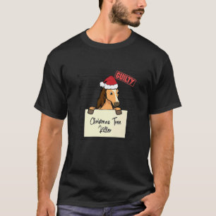 Camiseta Destructor de árbol de Navidad Caballo