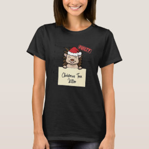 Camiseta Destructor de árboles de Navidad Hedgehog
