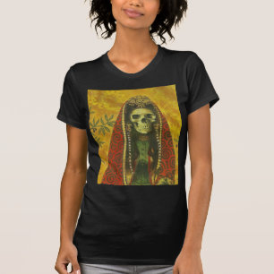 Camiseta destruida bruja de la muerte
