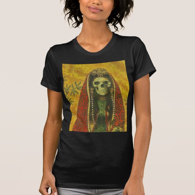 Camiseta destruida bruja de la muerte (Anverso)