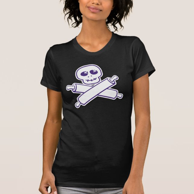 Camiseta destruida para mujer (Anverso)