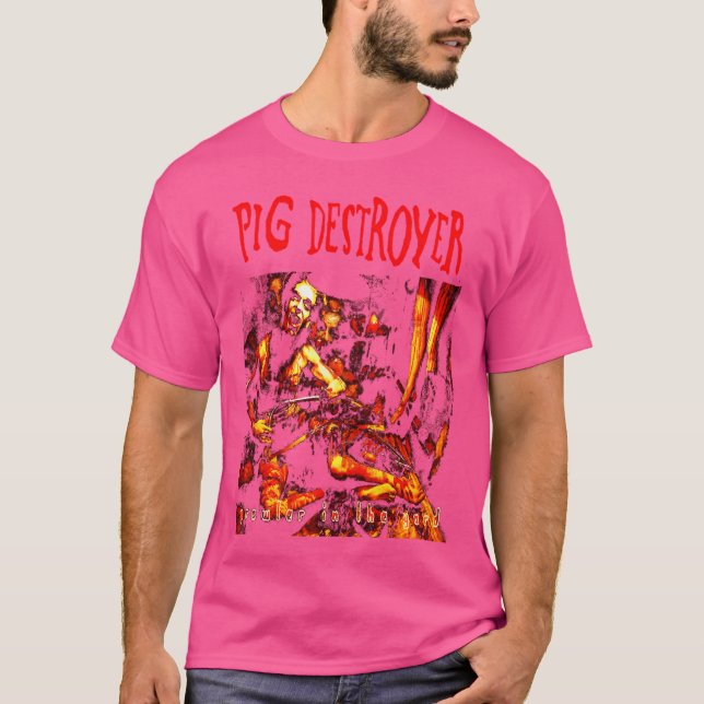 Camiseta Destruidor De Cerdos - Prowler In The Yard (Anverso)