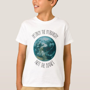 Camiseta Destruir a la feminista patriarcal