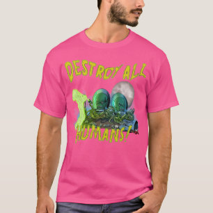 Camiseta Destruir a todos los seres humanos