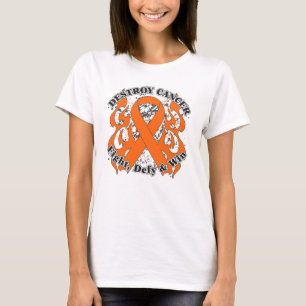 Camiseta Destruir el cáncer de riñón