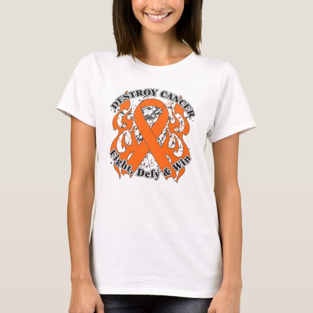 Camiseta Destruir el cáncer de riñón (Anverso)
