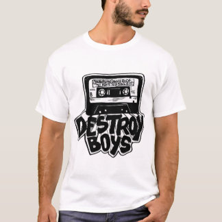 Camiseta Destruir el Punk Cassette Boys, la roca del garaje