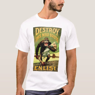 Camiseta Destruir esta bruta y descabellada propaganda de l