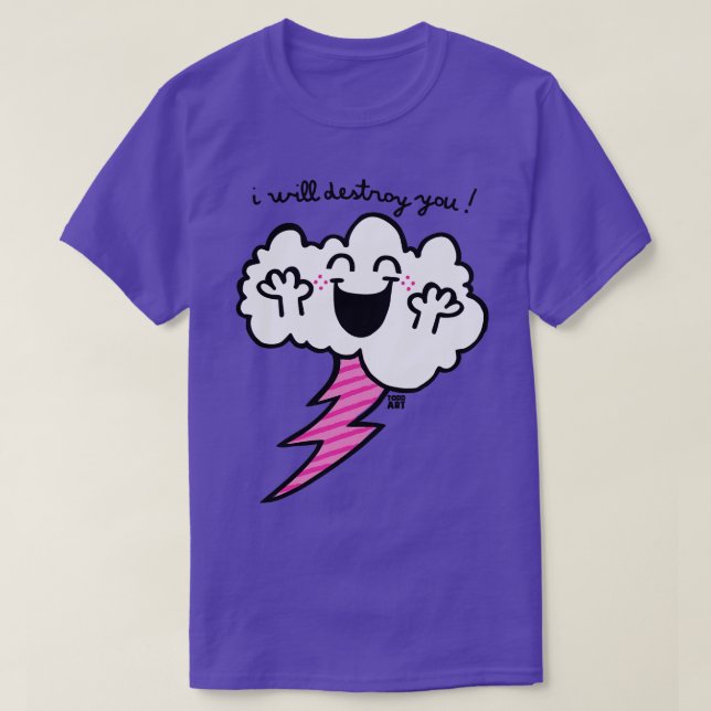 CAMISETA DESTRUIRTE (Diseño del anverso)