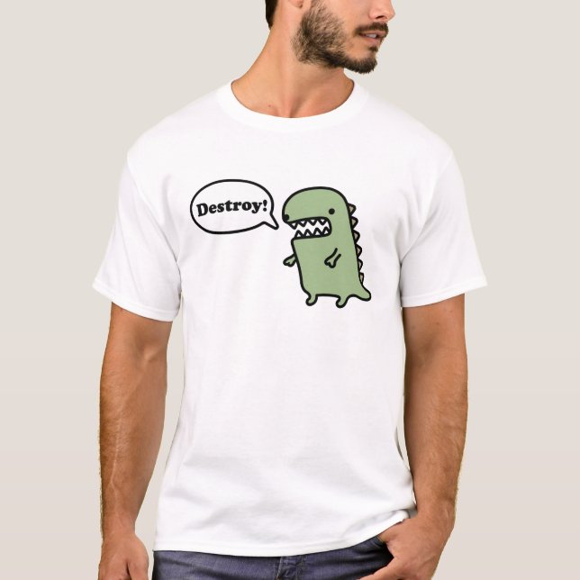 Camiseta ¡Destruya! (Anverso)