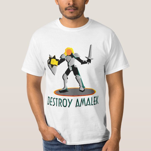Camiseta Destruya Amalek (Anverso)