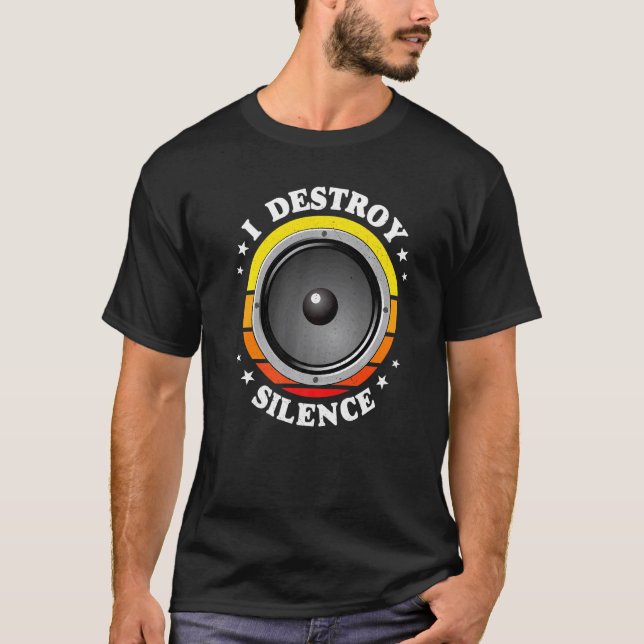 Camiseta Destruyo el portavoz del silencio (Anverso)