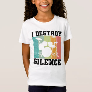 Camiseta Destruyo El Silencio Dolor Retro De Bambor Vintage