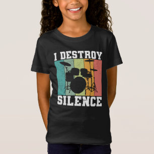 Camiseta Destruyo El Silencio Dolor Retro De Bambor Vintage