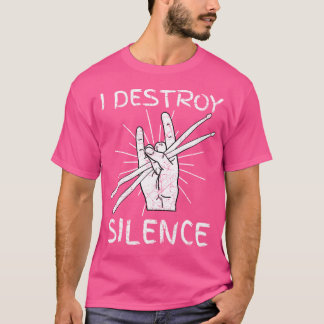 Camiseta Destruyo Los Tambores De Silencio En La Banda De R