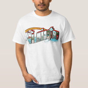 Camiseta Desvanecimiento Vintage Wilmington NC