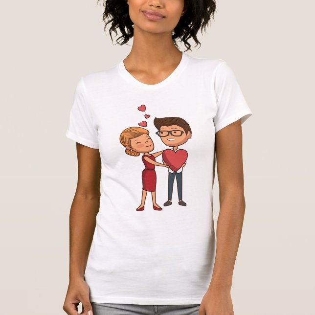 Camiseta "Desvelando el lenguaje del amor: un viaje a travé (Anverso)